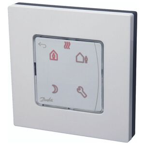 Danfoss THERMOSTAT ICON PROG 230V NAT. 86Χ86 8695754 5702425129865