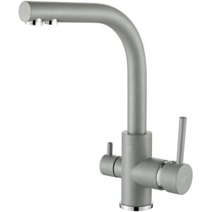 βρύση κουζίνας Aquasanita Aquasanita AQVADUO βρύση 2663-202 Alumetalik 9014384 8034073344398