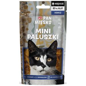 Przysmak dla kota Mini paluszki Dorsz (dorosły) 50g