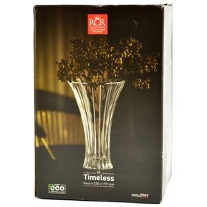 Crystal vase RCR Timeless, 30 cm