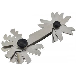 AWTools AWTOOLS COMB GAUGE FOR METRIC THREAD 60° 24 Templates 0,25 - 6,0mm 13815630 5903678622114