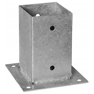 Domax Podstawa słupa przykręcana do betonu 91x150x2mm ocynk