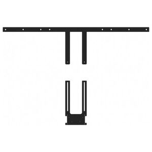 Hagor HAGOR Poly Display-Adapter 140-191cm 55-75Zoll fuer Poly Studio und Poly Studio X50 Kameras VESA max. 800mm hoehenverstellbar