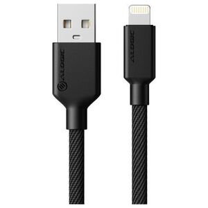 Kabel USB Alogic Alogic USB 2.0 Anschlusskabel Typ A -Lightning M/M   2m,  sw
