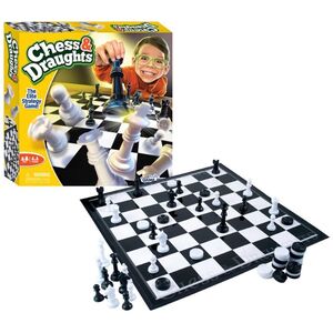 FUNVILLE GAMES Παιχνίδι σκάκι και ντραφτ, 61152 14111716 884978611525