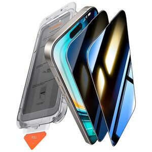 Torras Szkło prywatyzujące Torras Install Master Privacy dla iPhone 16 ProMax