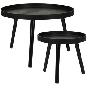 Zestaw stolików kawowych w dwóch rozmiarach, Ø 60 cm, Ø 38 cm