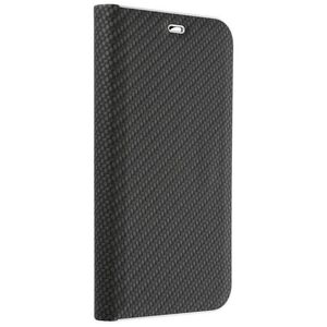 ForCell ETUI Kabura Forcell LUNA Book Carbon do iPhone 13 PRO MAX czarny CASE