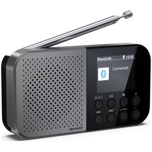 Sharp DR-P520 DAB+/BT/USB C/integrated Battery radio black