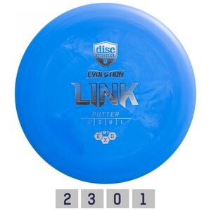 Discmania Discgolf DISCMANIA Putter SOFT EXO LINK Evolution Blue 2/3/0/1 13563774 9900090215005
