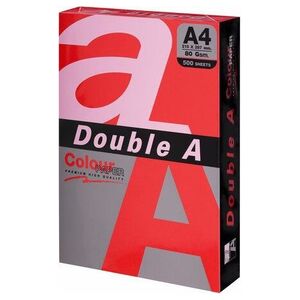 Double A Έγχρωμο χαρτί Double A, 80g, A4, 500 sheets, Red 13583772 8858741731941