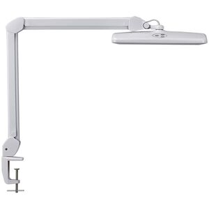 Lampka biurkowa Maul MAUL LED Arbeitsplatzleuchte Intro dimmbar+Klemmfuß weiß