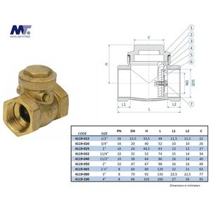 Προμήθεια ΒΑΛΒΙΔΑ ΣΥΝΤΗΡΗΣΗΣ 4119-040 13475988 8435319115077