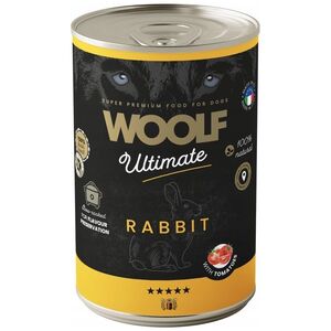 WOOLF PIES PUSZKA 400g ULTIMATE CAN       RABBIT&TOMATO  /6