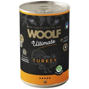 WOOLF PIES PUSZKA 400g ULTIMATE CAN       TURKEY&THYME  /6