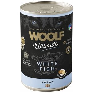 WOOLF PIES PUSZKA 400g ULTIMATE CAN       WHITE FISH&POTATOE  /6