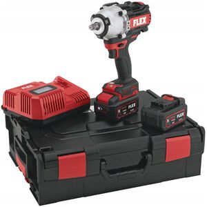 Cordless impact wrench FLEX IW 1/2&quot| 2000Nm 18-EC/5,0 Set