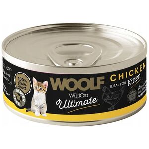 WOOLF KOT PUSZKA 85g ULTIMATE CAN KITTEN  CHICKEN PATE  /6