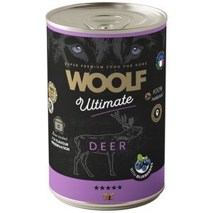 WOOLF PIES PUSZKA 400g ULTIMATE CAN       DEER&BLUEBERRIES  /6