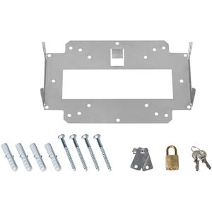 Router LANCOM Systems LANCOM Wall Mount + Lock (LN, Bulk 10) MIT Vorhängeschlösser