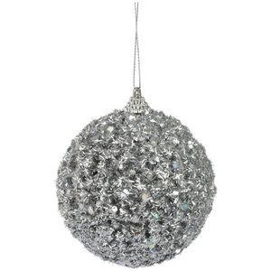Χριστουγεννιάτικη διακόσμηση Home Styling Collection GLITTER Χριστουγεννιάτικο δέντρο μπιχλιμπίδι, Ø 8 cm 13949979 5902973424140