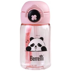 BUTELKA DZIECIĘCA PANDA NA WODĘ 360ML BR-0237 RÓŻOWA