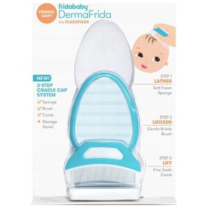 FRIDA_Frida Baby DermaFrida 3-funkcyjny zestaw do pielęgnacji skóry głowy z ciemieniuchą