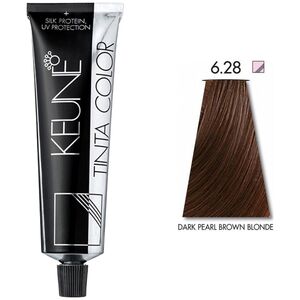 Keune Keune, Χρώμα Tinta, Μόνιμη Βαφή Μαλλιών, 6,28 Dark Pearl Brown, 60 ml για γυναίκες 13321962 8719281054917