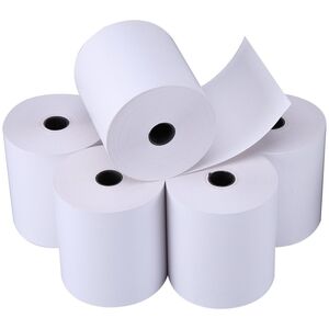 Ταμειακή μηχανή HP Thermal Paper Roll Tape, Π: 80mm, L: 80m, δακτύλιοι 12mm, διάμετρος 80mm, 10τεμ./συσκευασία. 13868151 4750474000766