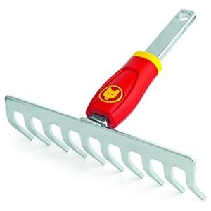 Wolf-Garten WOLF-Garten small rake DS-M 19 - multi-star - silver / red - 19 cm
