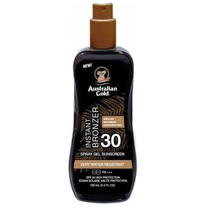 Australian Gold	 Australian Gold SPF30 Spray Gel Z Bronzer 100ml