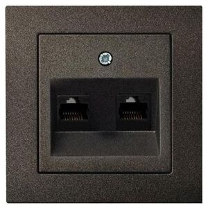 Liregus SOCKET COMP IKL-002-01 2POINTS ΜΑΥΡΟ EPS 13554781 4770025873397