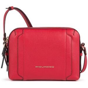 Piquadro Piquadro, Θήκη φωτογραφικής μηχανής, Δερμάτινο, Fanny Pack, Διπλό φερμουάρ, 42022100, Κόκκινο, 23 x 17,5 x 9,5 cm, Για γυναίκες για γυναίκες 13425113 8024671576727