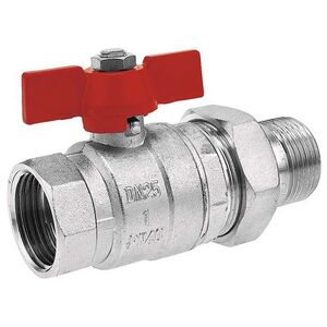 Ferro Zawór kulowy nakrętno-wkrętny 3/4" KS2