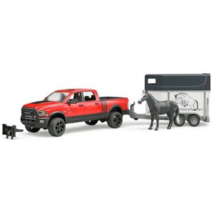 Bruder Auto RAM 2500 Power Wagon z przyczepą dla konia (02501)