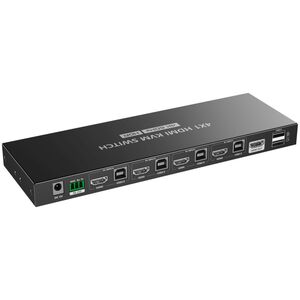 Καλώδιο PremiumCord Διακόπτης PREMIUMCORD HDMI, 4K@60Hz HDMI2.0 KVM 4:1, με κάλυμμα καλωδίου 13217681 8592220023409
