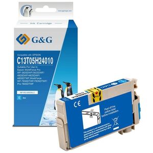 Tusz G&G G&G kompatybilny ink / tusz z C13T05H24010, NP-R2-0405XLC, cyan