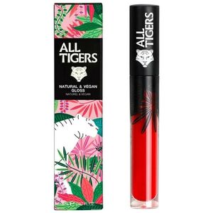 All Tigers All Tigers, Natural & Vegan, Natural, Shining, Lip Gloss, 816, Unleash The Tiger, 8 ml για γυναίκες 13075685 3701243208167