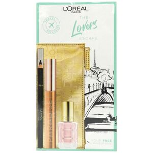 Σετ L'Oreal Paris The Lovers Escape L'Oreal Paris: Paradise Extatic, Volumizing, Mascara, Black, 6,4 ml + The Lovers Escape, Βερνίκι νυχιών, Richie Vernis, 13,5 ml + Le Khol By Superliner, Kohl Eyeliner, 101, Μαύρο, 1,2 g Για γυναίκες 13081141 36607324928