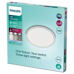 Lampa sufitowa Philips PLAFOND PHILIPS SUPERSLIM CL550 WHITE