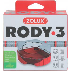 Zolux ZOLUX Toaleta RODY3 kol. czerwony