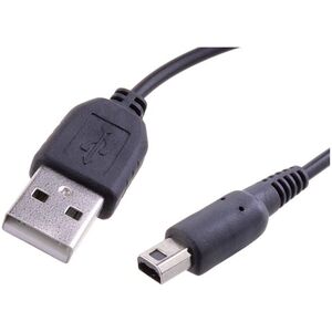Avacom USB kabel (2.0), USB A M - Nintendo 3DS M, 1.2m, okrągły, czarny