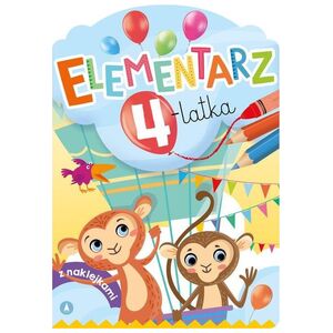 Skrzat Elementarz 4-latka z naklejkami 58.11.13.0 72396