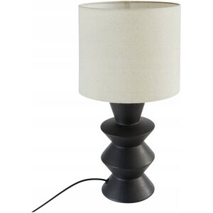 Lampa stołowa z ceramiczną podstawą YULIA, wys. 40 cm