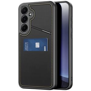 Etui Dux Ducis Rafi II na Samsung Galaxy S25+ z podstawką i portfelem - czarne