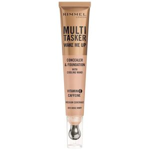 Multi-Tasker Wake Me Up rozświetlający korektor z masującym aplikatorem 025 Rose Ivory 20ml