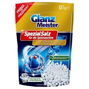 GlanzMeister Skompresowana sól do zmywarki GlanzMeister +Zn 1,2 kg uniwersalny