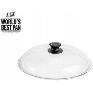 Patelnia AMT-Gastroguss AMT Gastroguss stiklinis dangtis su rankena, 32 cm