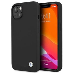 BMW Etui BMW BMHCP13MSILBK Apple iPhone 13 czarny/black hardcase Silicone Signature