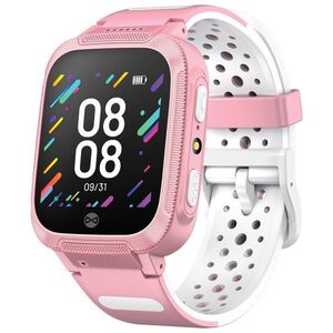 Smartwatch Forever Find Me 2 KW-210 Biało-różowy  (GPS Kids Find Me 2 różowy)